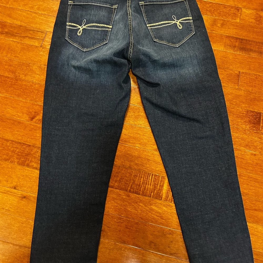 Levi's Dark Blue High-Rise Ankle Jeggings
